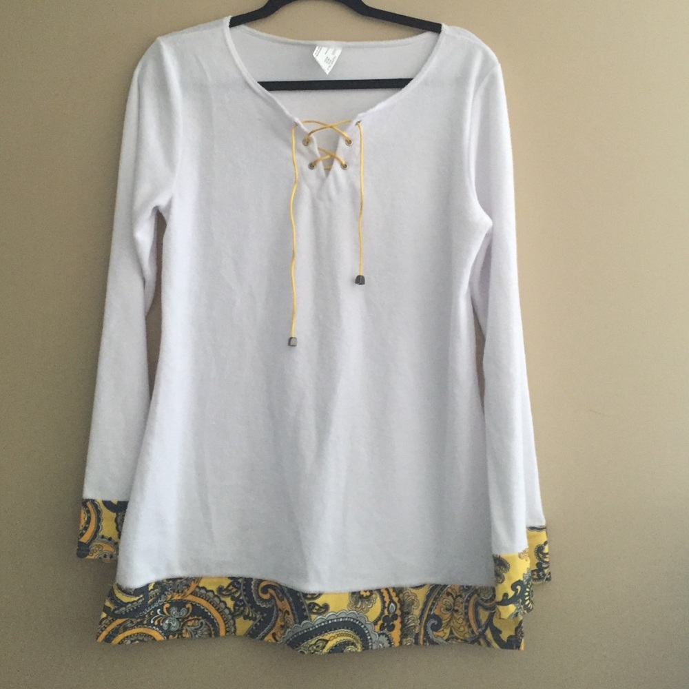Terry cloth swim cover up. Size medium